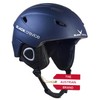 Black Crevice Kitzbühel Ski Helmet, Navy/White, S