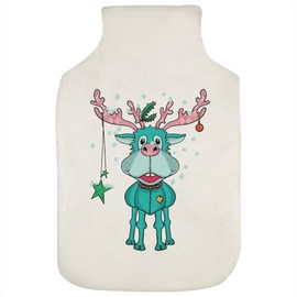 'Christmas Reindeer' Hot Water Bottle Cover (HW00035970)