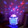 Star Sky Projector LED Music Alarm Clock Multifunction Calendar Temperature