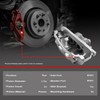 GAIASURGE Rear Disc Brake Caliper Assembly with Bracket Compatible with