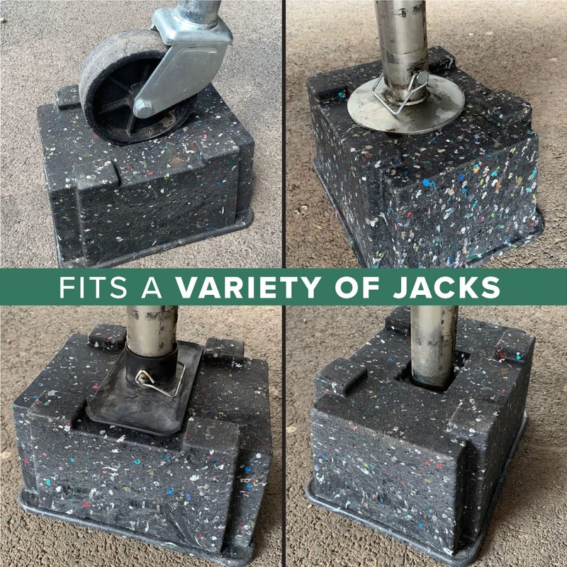 OX BLOX Heavy Duty Trailer Jack Block - Made in
