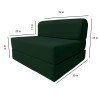 Amfuton Hunter Sleeper Chair Folding Foam Beds, Portable Lounger Bed