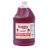 Snappy Cherry Sno Cone Syrup, 1 Gallon, 4 Pack