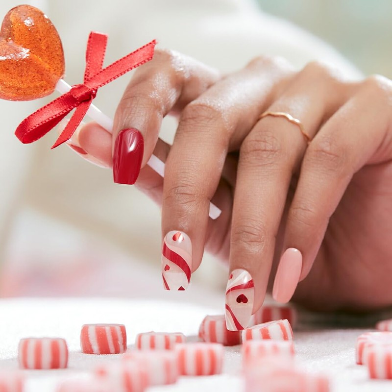 ohora Semi Cured Gel Nail Strips (N Cupid's Trace) -