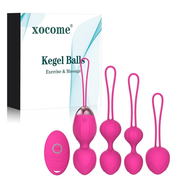Kegel Balls Exercises Weight Sets-Doctor Recommended for Women & Girls Bladder Control & Pelvic Floor Exercises(Pink)
