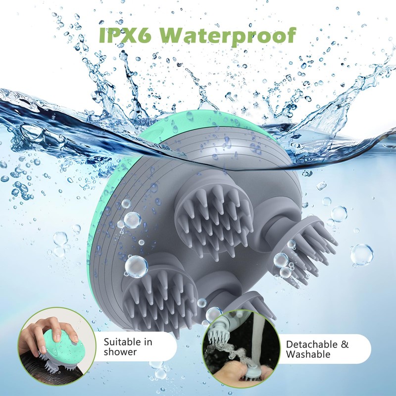 KeeKit Electric Pet Massager for Dogs and Cats, IPX6 Waterproof