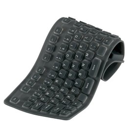 iConcepts-M01917-MB Foldable Keyboard (Black)