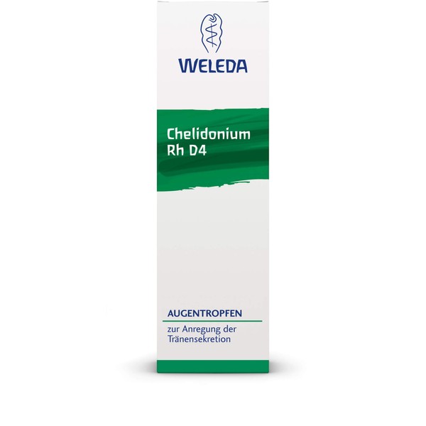 WELEDA Chelidonium Rh D4 Augentropfen zur Anregung der Tränensekretion, 10 ml Solution