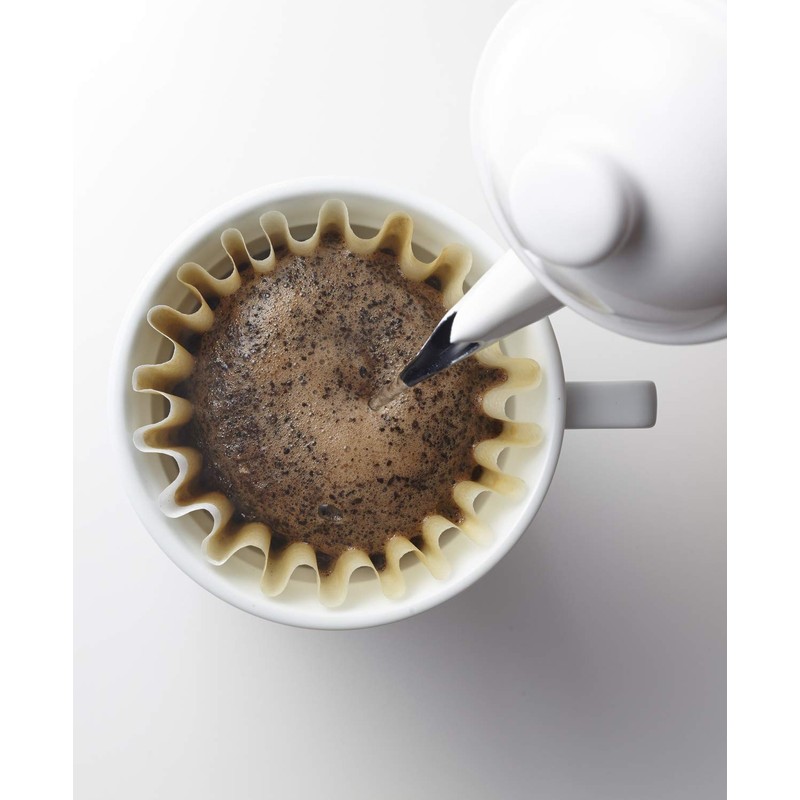 カリタ Kalita コーヒー ドリッパー ウェーブシリーズ 磁器製 波佐見焼 2~4人用 HASAMI &