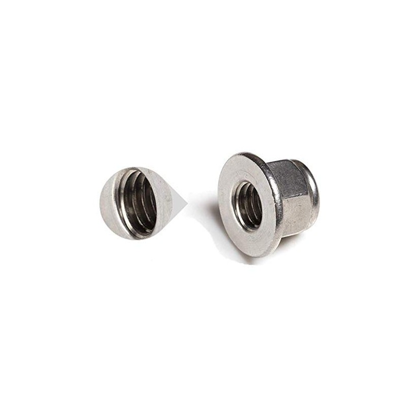 Stop Nuts / Locking Nuts M8 (Pack of 10) Hex