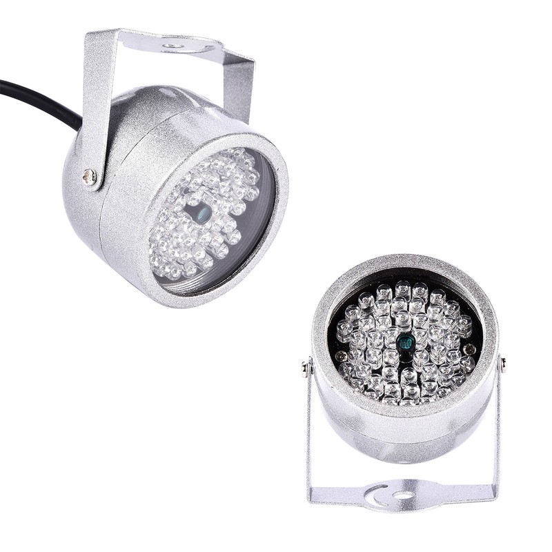 48 LED IR Illuminator Lights Waterproof Infrared Night Vision Light