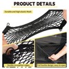 [4 Pack] Cargo Storage Net, 19.7x9.8'' DEDC Cargo Net Pocket,