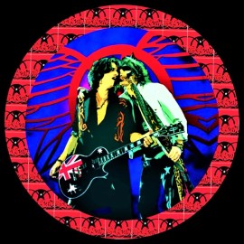 AEROSMITH DREAM ON SET OF 3  BRACELET NECKLACE PIN