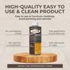 SamaN Interior Water Based Wood Stain - Natural Stain for