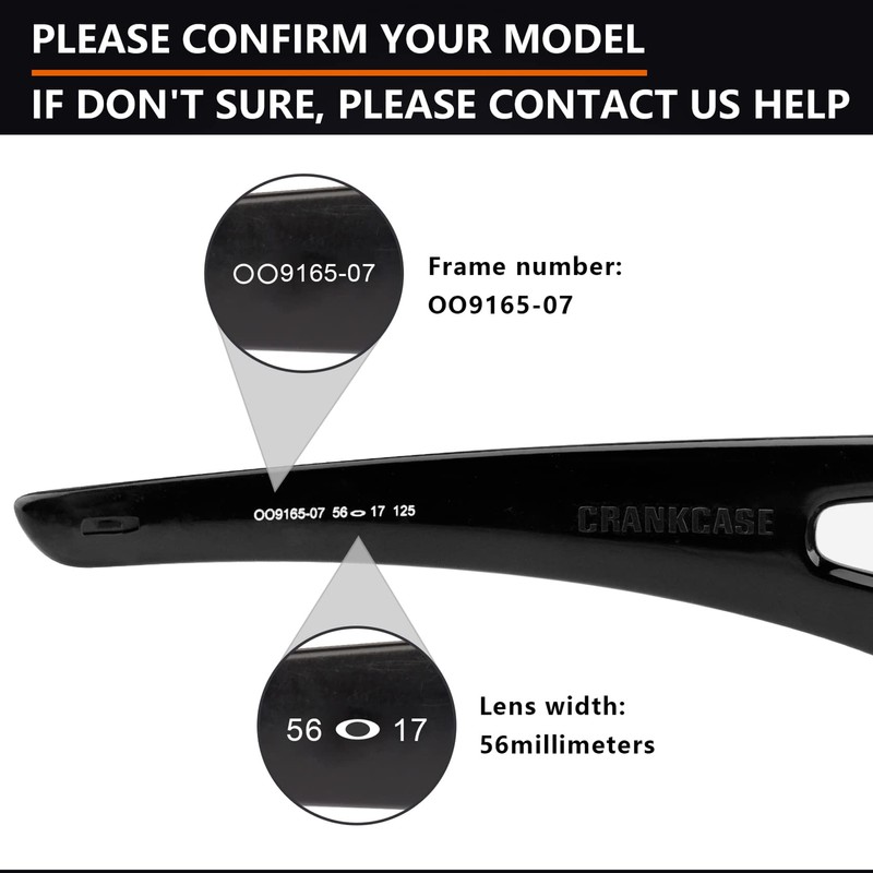 Alphax Deep Water Polarized Replacement Lenses for Oakley Sutro OO9406