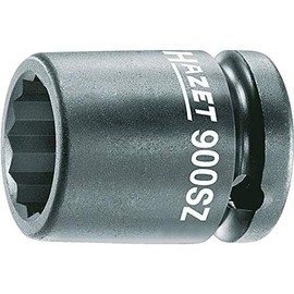 HAZET 900SZ-32 50 mm 12-Point Traction Profile Impact Socket - Phosphatised/Oiled