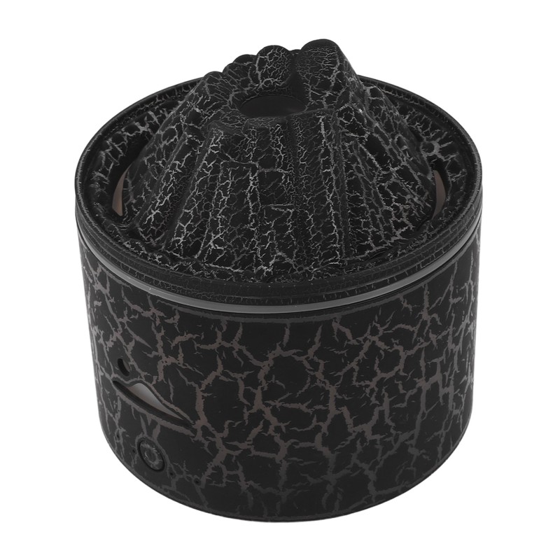 Volcano Diffuser 5V 180ml Relaxing Auto Off Warm Atmosphere Flame