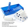 1 Piece Foam Paint Roller Set, Mini Foam Paint Roller,