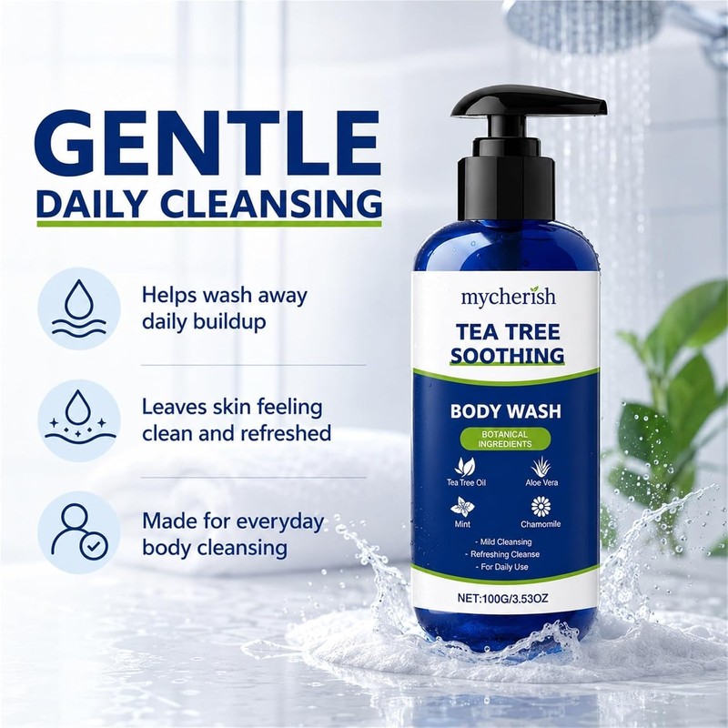 Gel Corporal de Árbol de Té con Ingredientes Botánicos Gel
