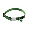 Red Dingo Cat Collar, One Size fits All, Green