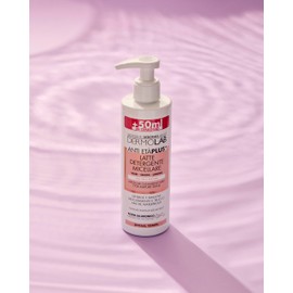 Dermolab Micellar Cleansing Milk Antiage Plus for Mature Skin, with Hyaluronic Acid Pool, Cleans Deeply Effective and Minimises Wrinkles, Dermatologically Tested, 200 ml