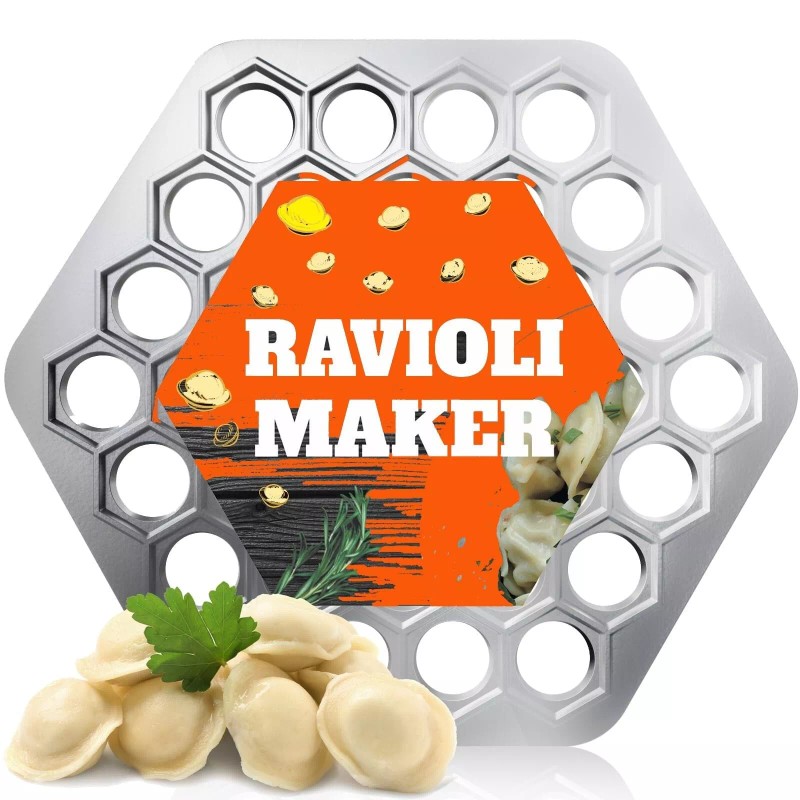 MHH Russian Ravioli Maker Dumplings Mold - Pelmeni Maker -