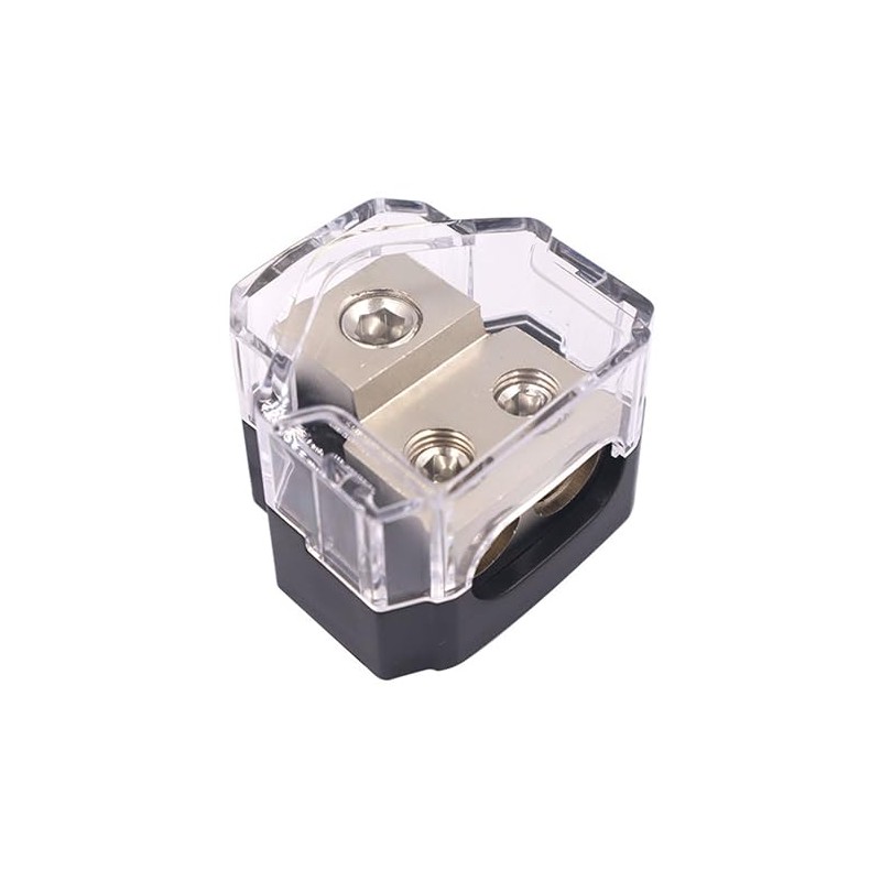 Sinllannd 2 Way Power Distribution Block Zinc Alloy Car Audio