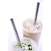 2 Point End BOBA Straw Stainless Steel Extra Wide 1/2"