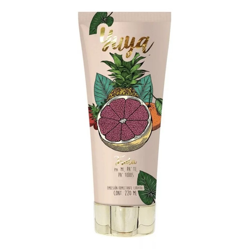 Yuya Crema Corporal Yuya 220ml Fruta Emulsión Humectante