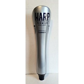 Harp Premium Irish Lager Beer Tap Handle Keg Marker