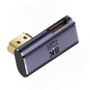 cablecc HDMI Male to HDMI 2.1 Female Low Profile Vertical