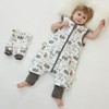 MIKAFEN Baby Sleeping Bag with Feet, 2.0 Togs, 100% Cotton,