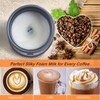 Electric Milk Frother Cooker for Frothing 4-in-1 Milk Steamer with