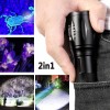 Unbranded UV Flashlight Black Light Super Bright 120000lm Torch Ultra