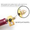 MK8 Brass Nozzles Set for 3D Printers - 24 Pieces