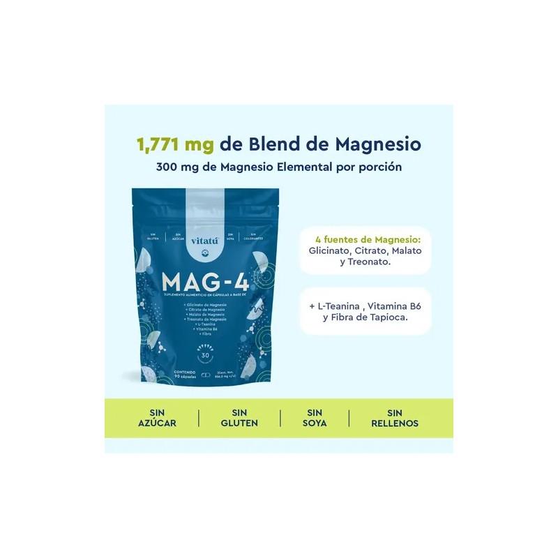 Vitatú Mag Fuentes Magnesios Sabor