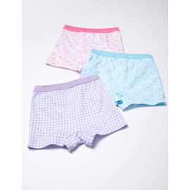 Cute Girls' Boxer Shorts, 100% Cotton, All Seasons, Kids, Children, 100, 110, 120, 130, 140, 150, SX