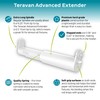 Teravan Advanced Extender for Extra Large Toilet Paper, Converts Holder