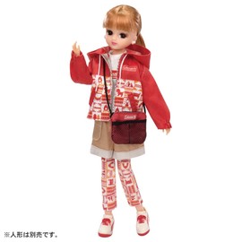 Takara Tomy Licca Takara Tomy LW-11 Exciting Outdoor Outfits, Dress-Up, Doll, Play Toy, Ages 3 and Up, Passed Toy Safety Standards, ST Mark Certified
