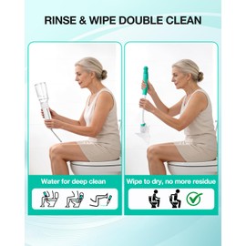Portable Bidet Toilet Aid Wiper Tool Set