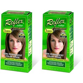 (2 Pack) - Naturtint - Reflex Non Permanent Colour Rinse - 7.0 Hazelnut Blonde | 90ml | 2 PACK BUNDLE