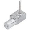 Gear Motor Speed Reduction Worm Self Locking M6 Thread 50mm