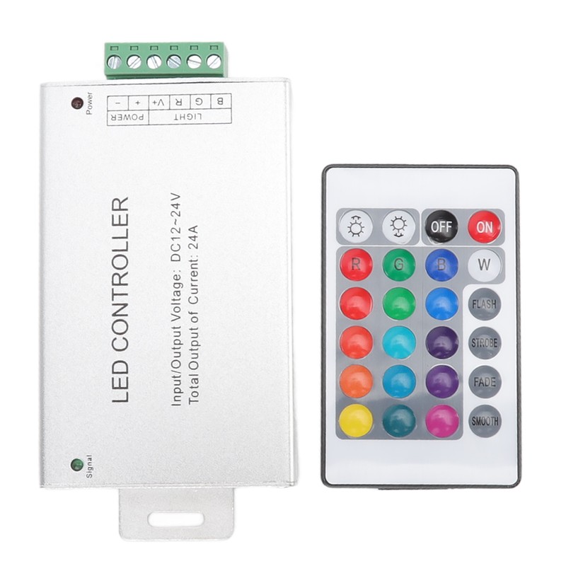 IR Remote Controller LED Light Strip Module Large Power 24A