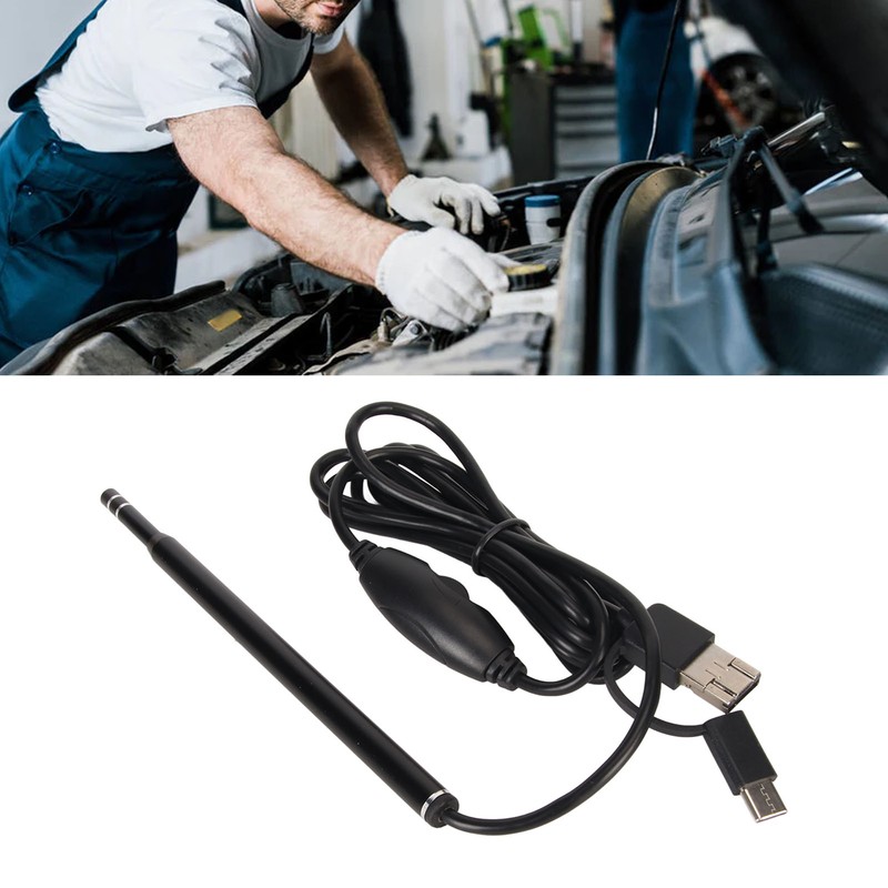 3 in 1 USB Endoscope with 6 Adjustable LED Lights