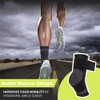 Poemtian Adjustable Ankle Brace for Women and Men, Ankle Support,