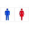 Men's Toilet Women's Toilet Set 1 Piece High Weather Resistant