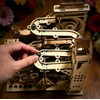 3D Wooden Puzzle for Adults, Marble Run - Advanced Roller