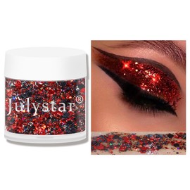 lentejuelas Gel Con Purpurina Corporal, Gel Corporal Con Purpurina Para La Cara, Gel Holográfico Brillante De Larga Duración, Lentejuelas Gruesas, Purpurina Para Ojos, Labios, Cabello, Uñas (5#)