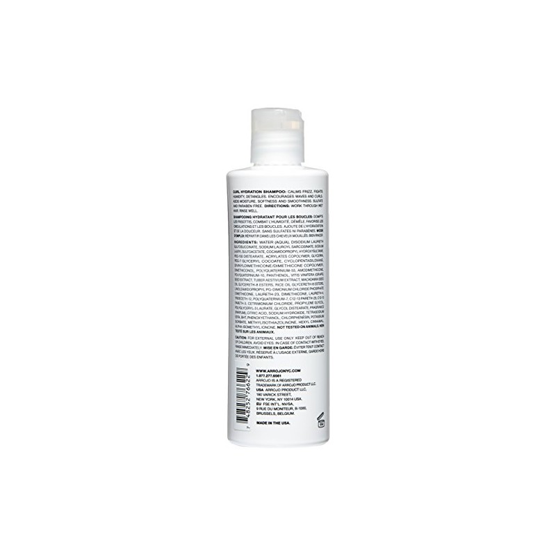 ARROJO Curl Hydration Shampoo, 8.5 Fl Oz