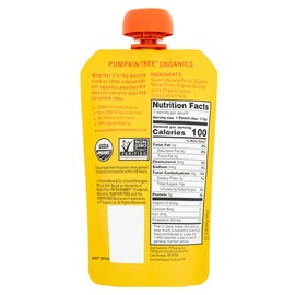 Pumpkin Tree Peter Rabbit Organics Mango, Banana and Orange Snacks, 4 Oz, Pack of 10